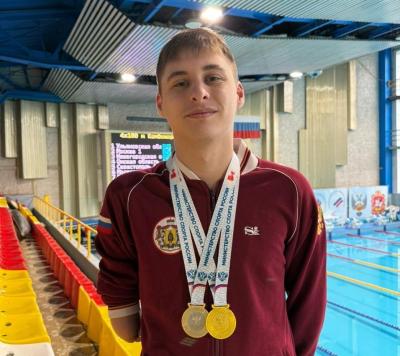 Рязанец оформил дубль на первенстве России по плаванию